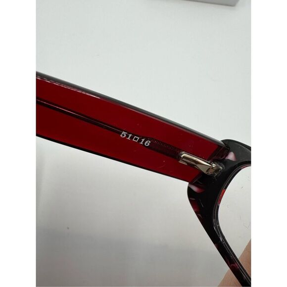 eyebobs Co-conspirator reading glasses strength 1.00 red purple pattern new with - Picture 4 of 5